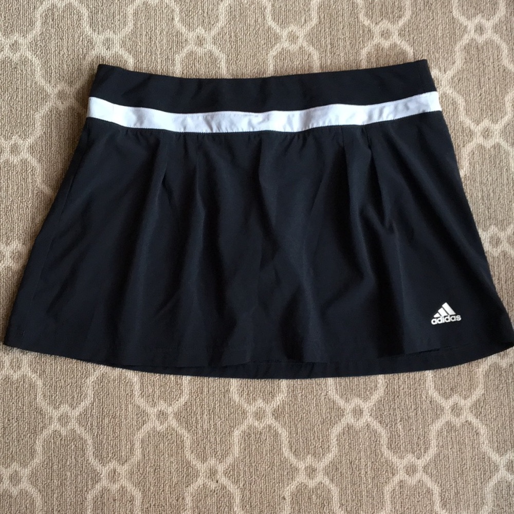 Adidas Black and White Skort